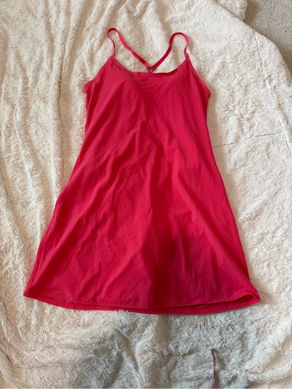 Outdoor Voices Coral Athletic Dress